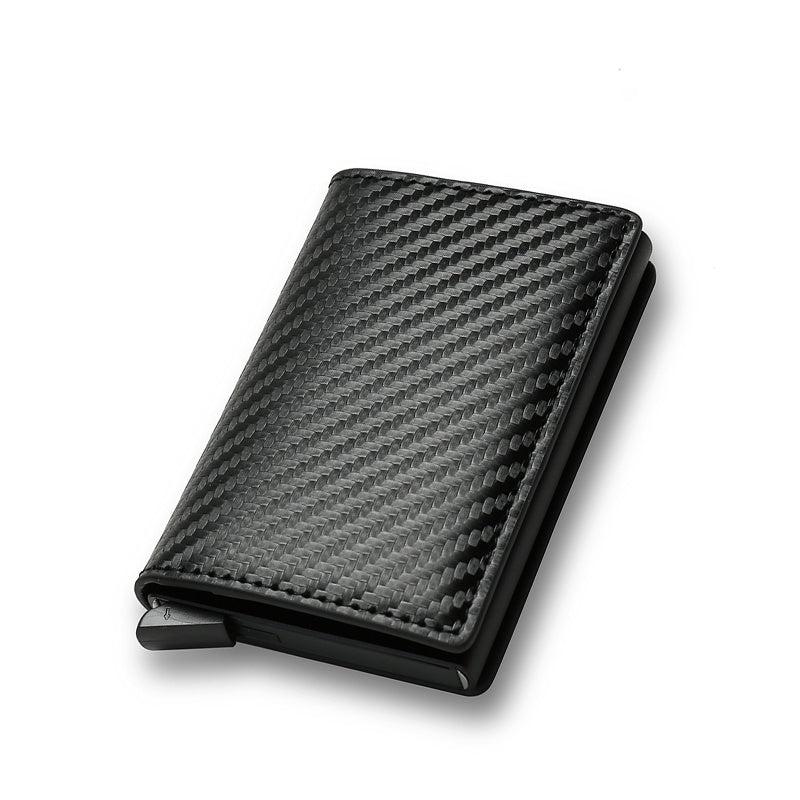 Men's RFID Blocking Card Holder Pop up card Credit Card Holder Money Clip