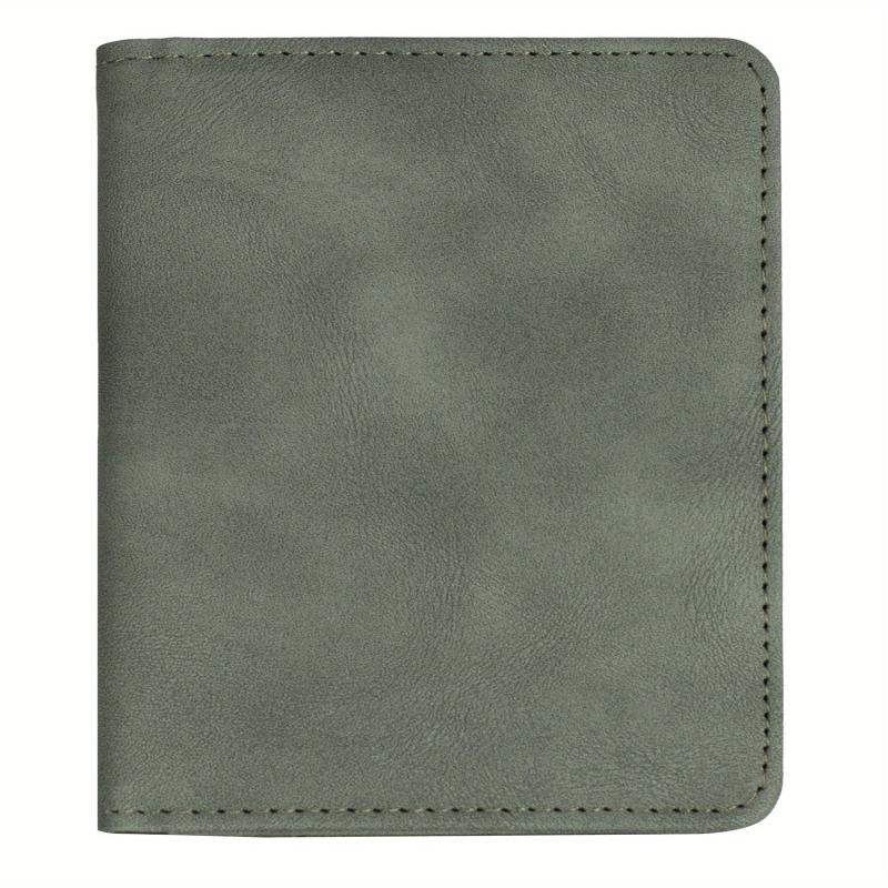 RFID Blocking Card Holder Bifold Leather Slim Wallet