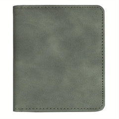 RFID Blocking Card Holder Bifold Leather Slim Wallet