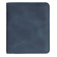 RFID Blocking Card Holder Bifold Leather Slim Wallet