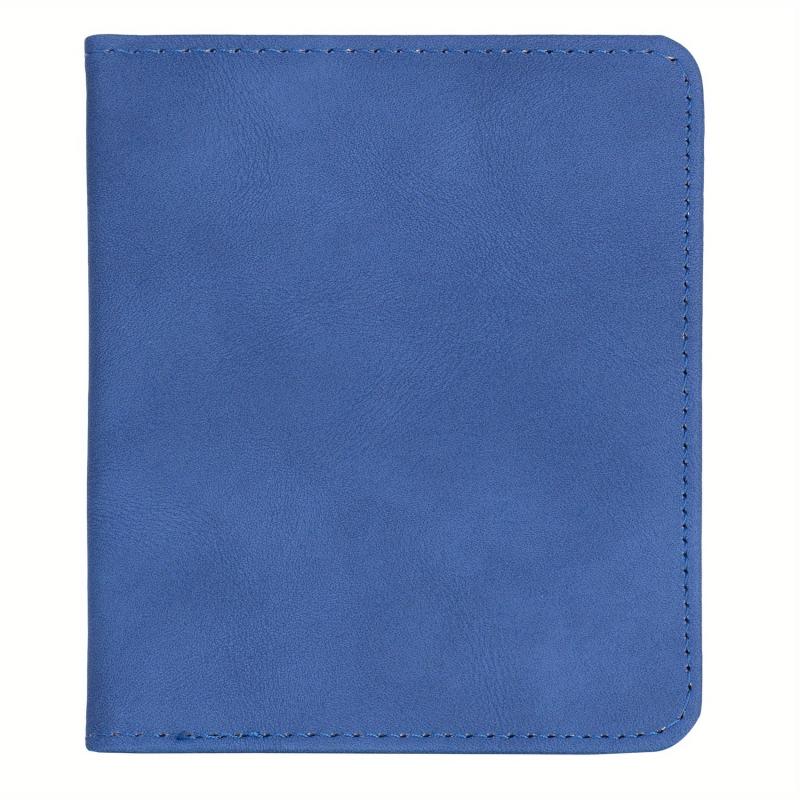 RFID Blocking Card Holder Bifold Leather Slim Wallet