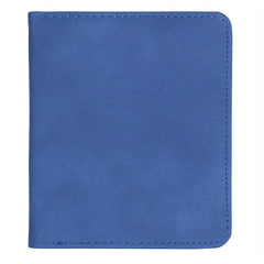 RFID Blocking Card Holder Bifold Leather Slim Wallet