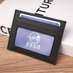 Men's Leather Wallet Coin Purse Ultra thin Personalized Money Card Holder