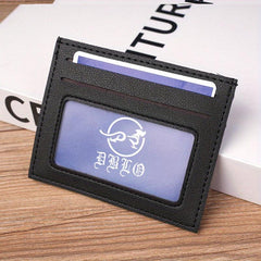 Men's Leather Wallet Coin Purse Ultra thin Personalized Money Card Holder