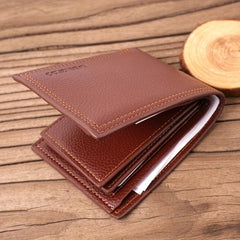 Men's Short Driver's Card Holder Casual PU Wallet