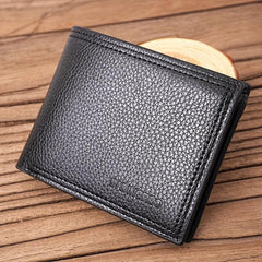 Men's Short Driver's Card Holder Casual PU Wallet