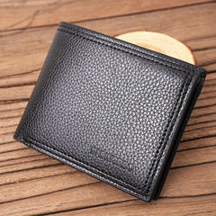 Men's Short Driver's Card Holder Casual PU Wallet
