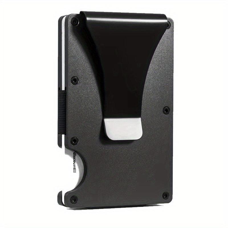 RFID Blocking Metal Money Clip Wallet