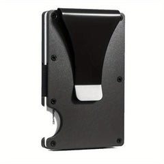 RFID Blocking Metal Money Clip Wallet