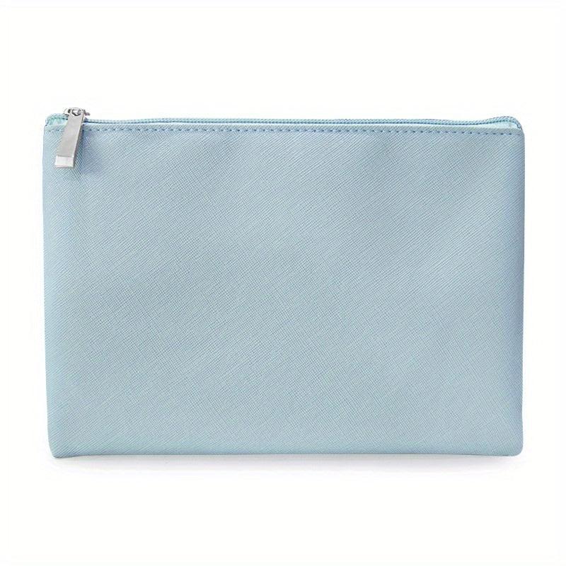 Portable Makeup Lipstick Bag Solid Square Cosmetic Bag Travel Accessories