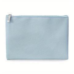 Portable Makeup Lipstick Bag Solid Square Cosmetic Bag Travel Accessories