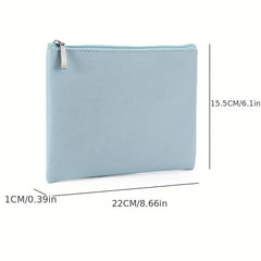 Portable Makeup Lipstick Bag Solid Square Cosmetic Bag Travel Accessories