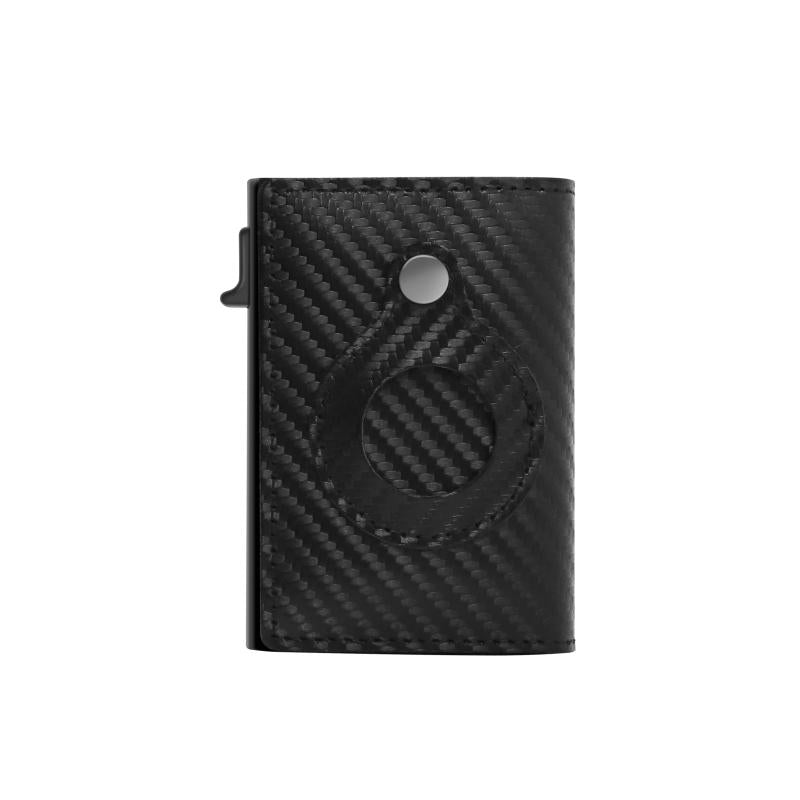 Men's RFID Blocking Card Holder Pop Up Card Holder Tracker Slim Wallet