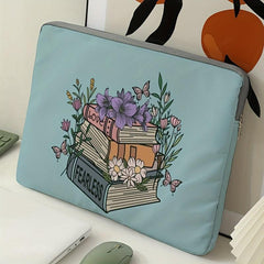 Soft Laptop Bag Computer Cover Green Bottom