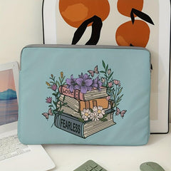 Soft Laptop Bag Computer Cover Green Bottom