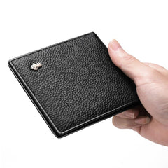 Men's Leather Wallets RFID Bifold Zip Coin Purse Business Card Holder