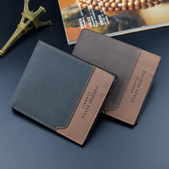 Men's Leather Money Clip Wallet Card Holder Coin Purse Gift