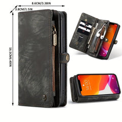 IPhone 13Pro Max Wallet Card Leather Phone Case