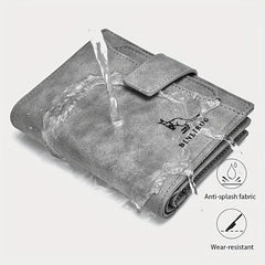 Men's RFID Blocking Travel Wallet with Coin Purse