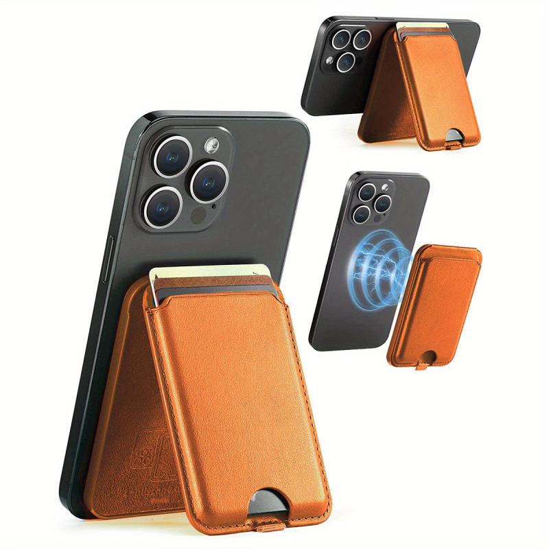Men's Wireless Card Holder PU Leather Case