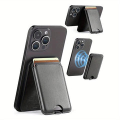 Men's Wireless Card Holder PU Leather Case
