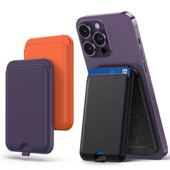 Men's Wireless Card Holder PU Leather Case