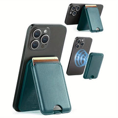 Men's Wireless Card Holder PU Leather Case