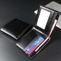Men's Wallet Short Card Coin Purse Holder