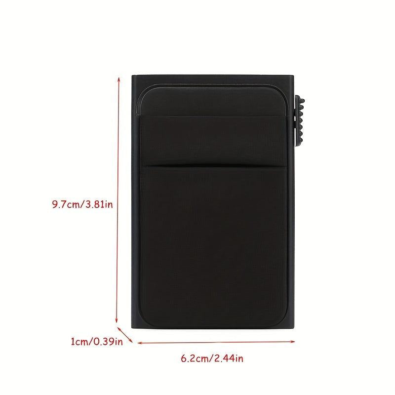 Men's RFID Blocking Card Holder with Change Pocket Wallet