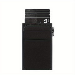Men's RFID Blocking Card Holder with Change Pocket Wallet