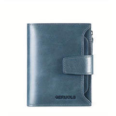 Vintage Leather Wallet RFID Blocking Card Holder for Men