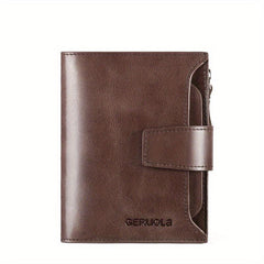 Vintage Leather Wallet RFID Blocking Card Holder for Men