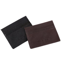 Men's Slim Leather Card Holder Wallet