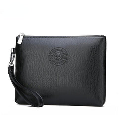 Men's Casual Envelope Clutch Bag Soft Leather Mobile Phone Wallet