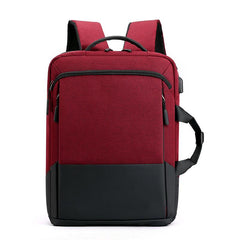 Large Capacity Multifunctional USB Travel Waterproof Notebook Backpack