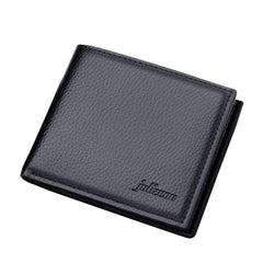 Men's Short Zipper Wallet Horizontal Driver's Wallet