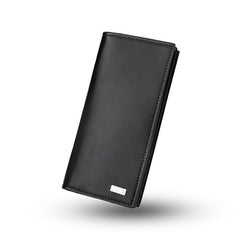 Men's Long Wallet Soft Leather Wallet Plus Large Capacity Mobile Phone Bag