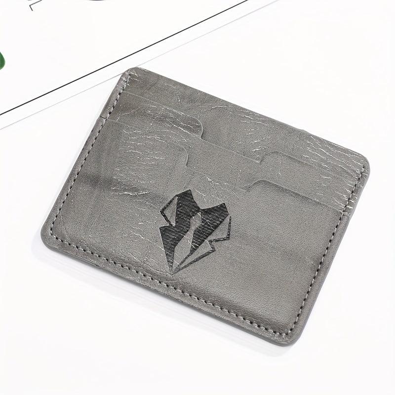 Leather PU Card Holder with Slot for Cards