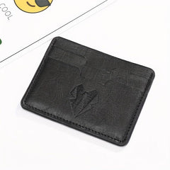 Leather PU Card Holder with Slot for Cards