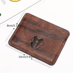 Leather PU Card Holder with Slot for Cards