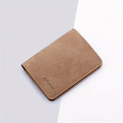 Men's Ultra thin Leather Card Holder Vertical Card Holder