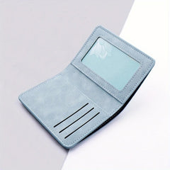 Men's Ultra thin Leather Card Holder Vertical Card Holder