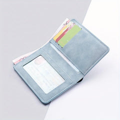 Men's Ultra thin Leather Card Holder Vertical Card Holder