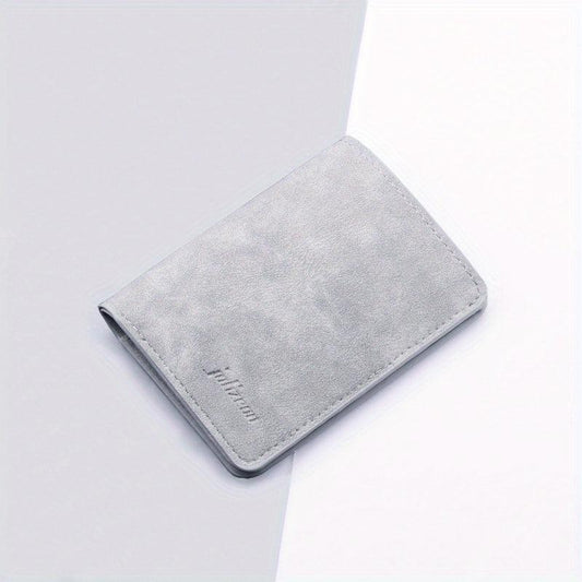 Men's Ultra thin Leather Card Holder Vertical Card Holder