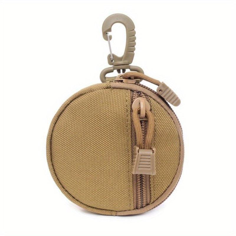 Compact Portable Mini Coin Purse Zipper Storage Bag for Keys