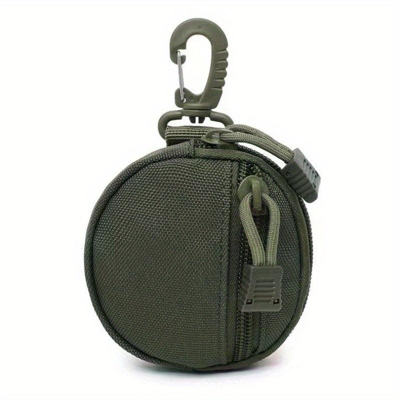 Compact Portable Mini Coin Purse Zipper Storage Bag for Keys