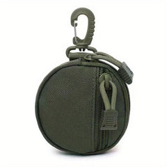 Compact Portable Mini Coin Purse Zipper Storage Bag for Keys