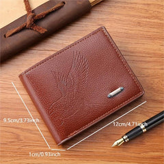 Men's Business Card Short Wallet