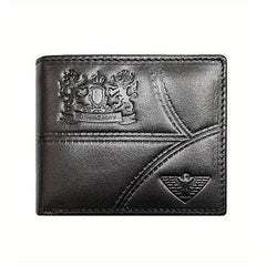 Men's Vintage Leather Short Wallet Card Holder Purse