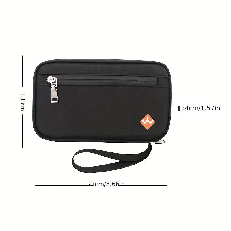 Smell Proof Bags Activated Carbon Deodorization Travel Passport Document Bag